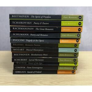 The Classic Composers Classical Series 12 CDs With Booklets Mint Condition